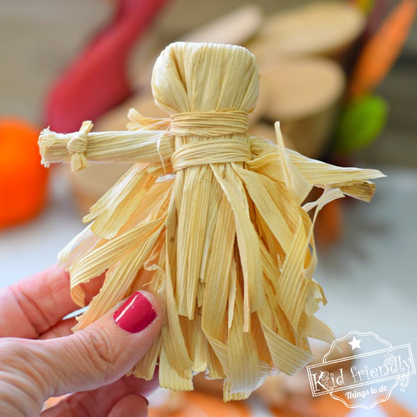 how to make corn husk dolls