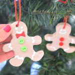 cinnamon salt dough ornament