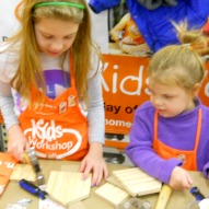 home depot kids workshop