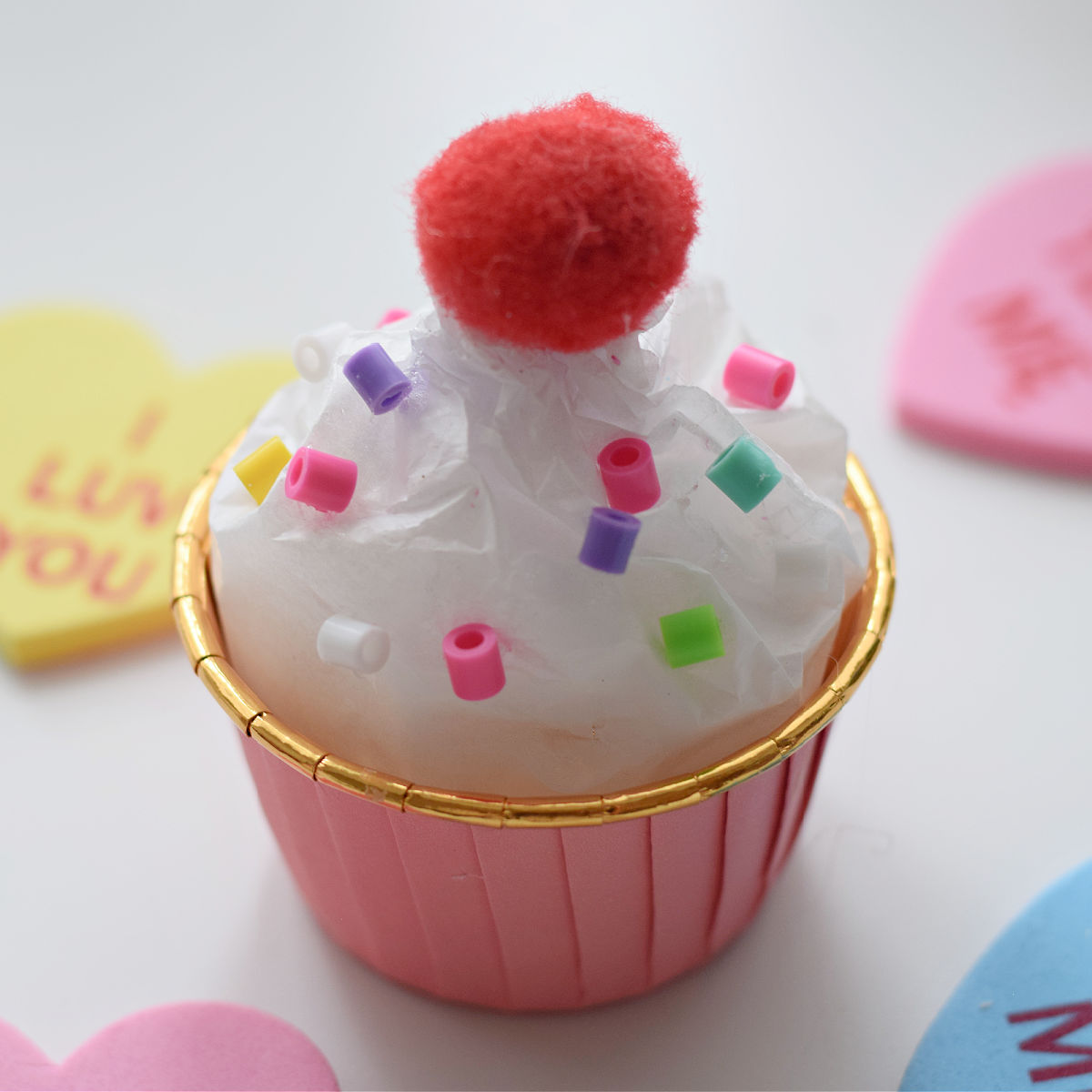 paper cupcake craft