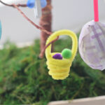 mini pipe cleaner basket craft