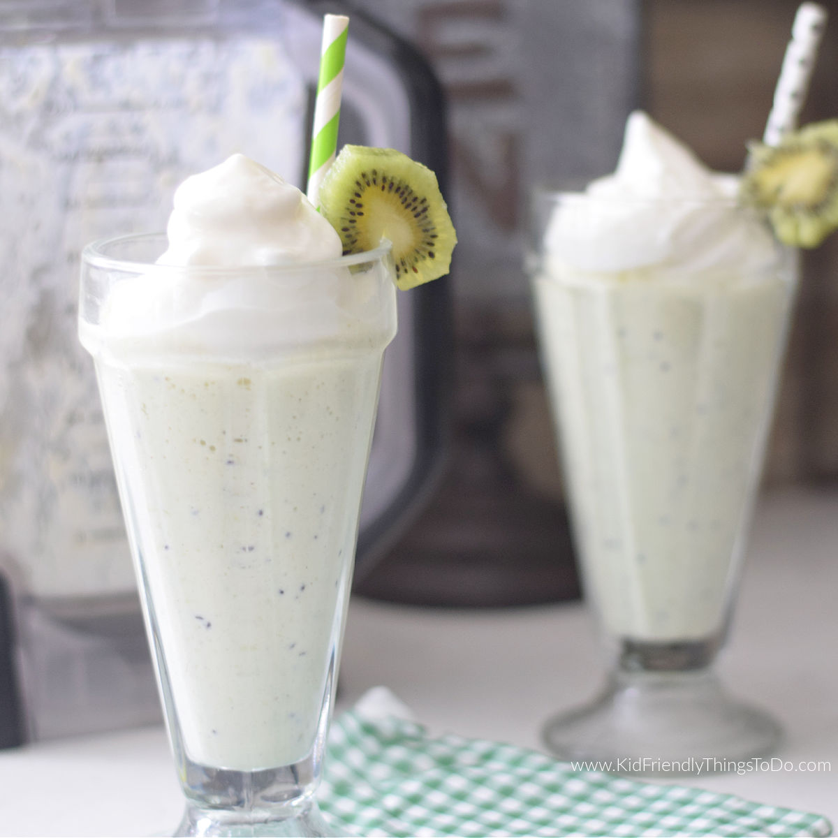 kiwi milkshake