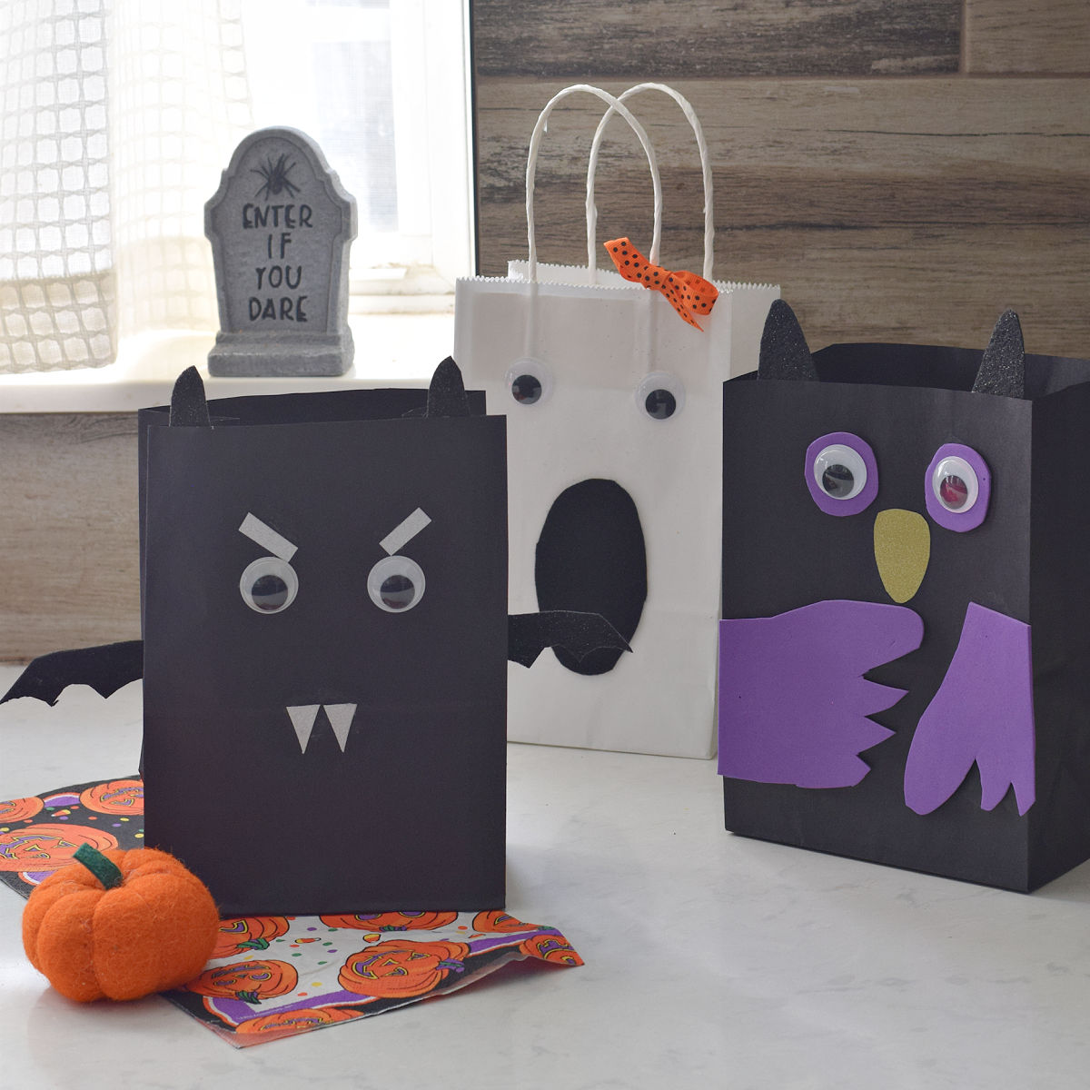 DIY Halloween Gift Bags