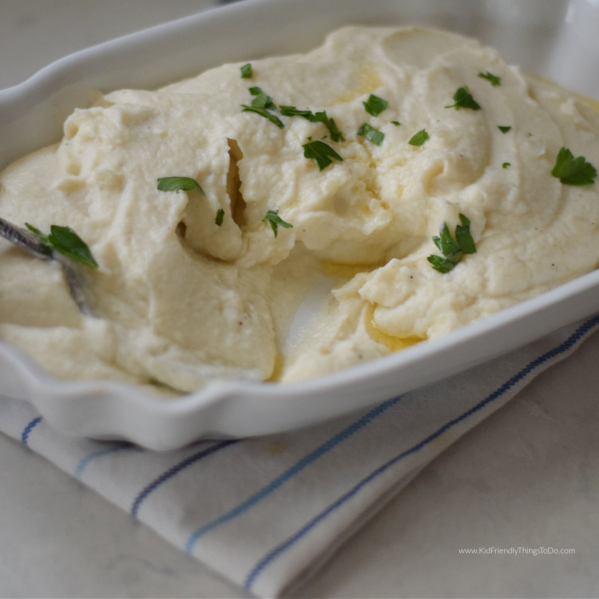 mashed cauliflower 