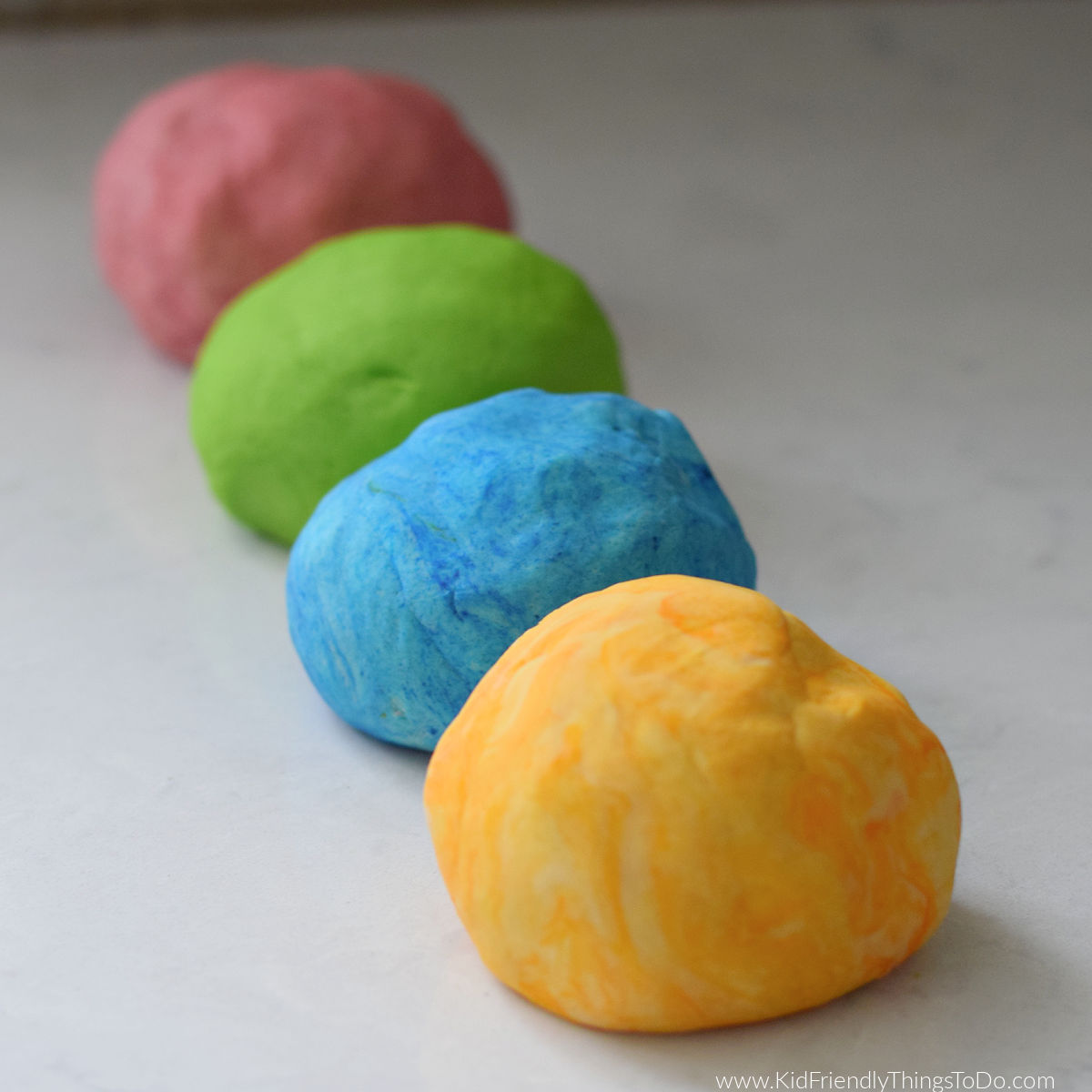 homemade playdough