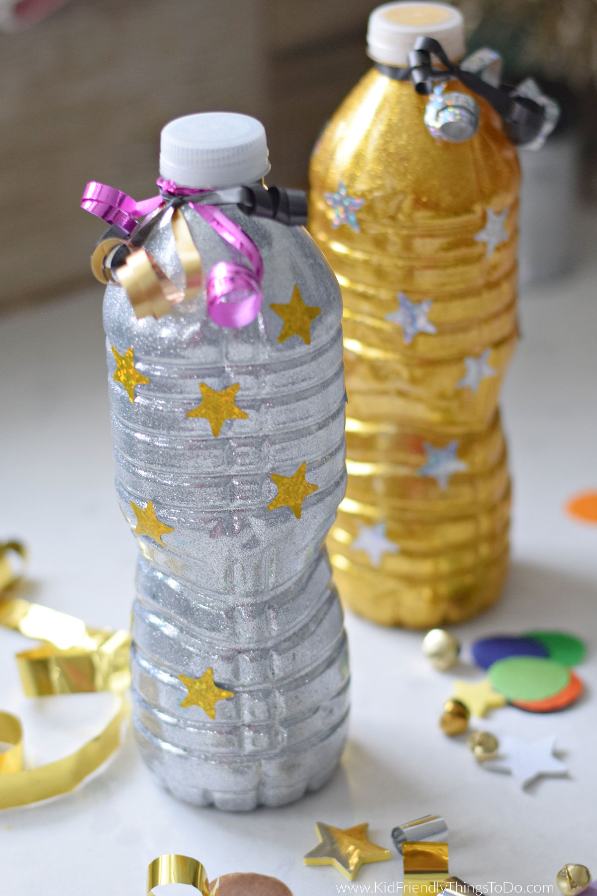 homemade noisemaker bottles 