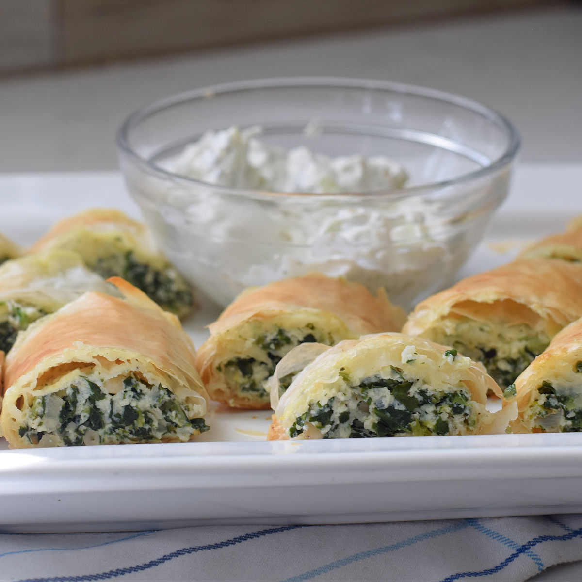 spanakopita rolls