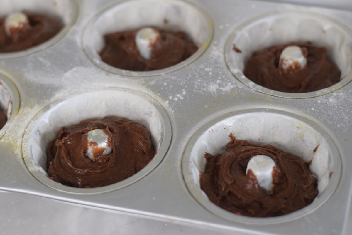 batter for mini Bundt cakes 