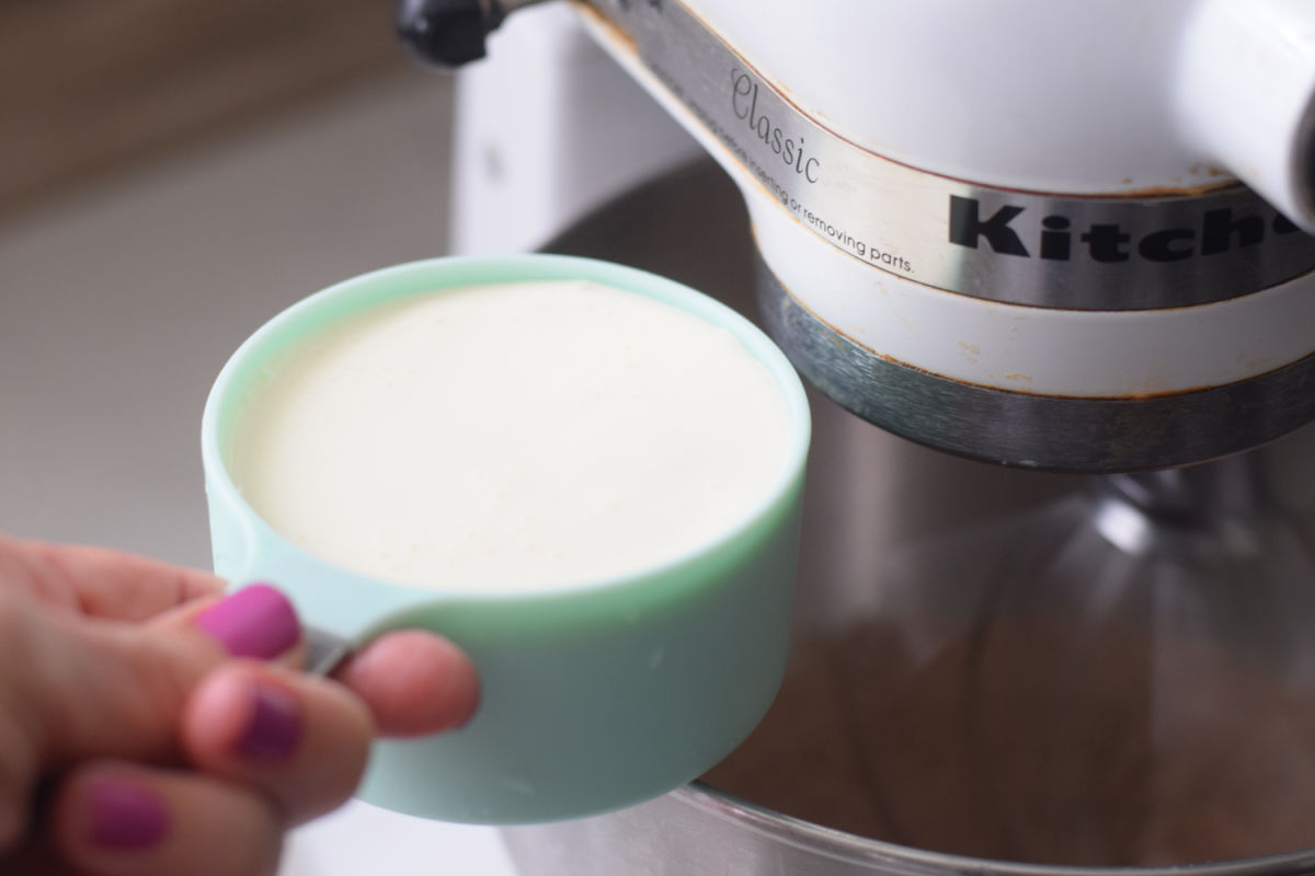 making whipped cream 