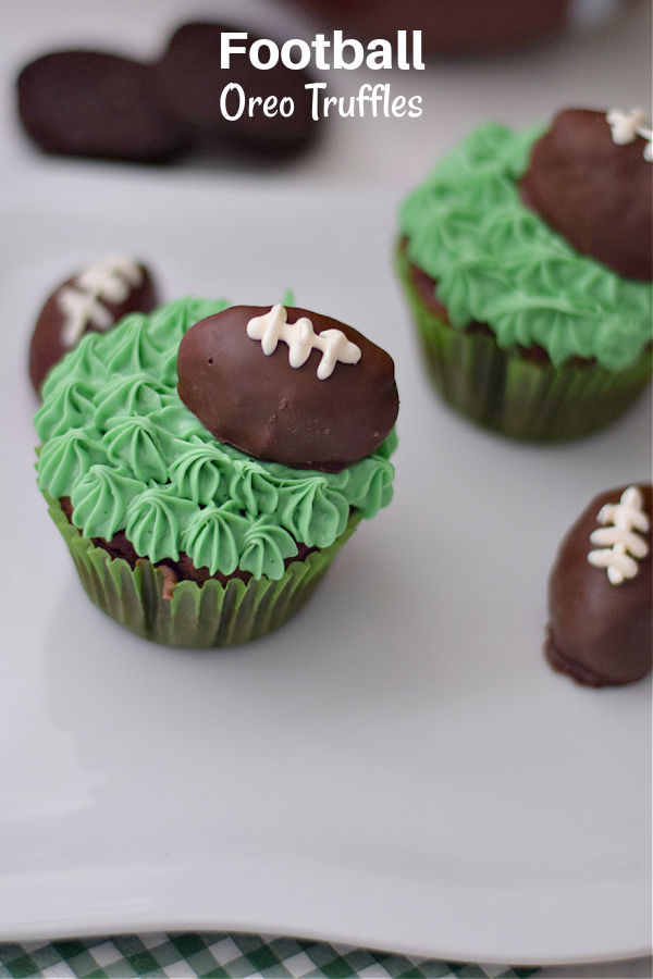 Oreo football truffles