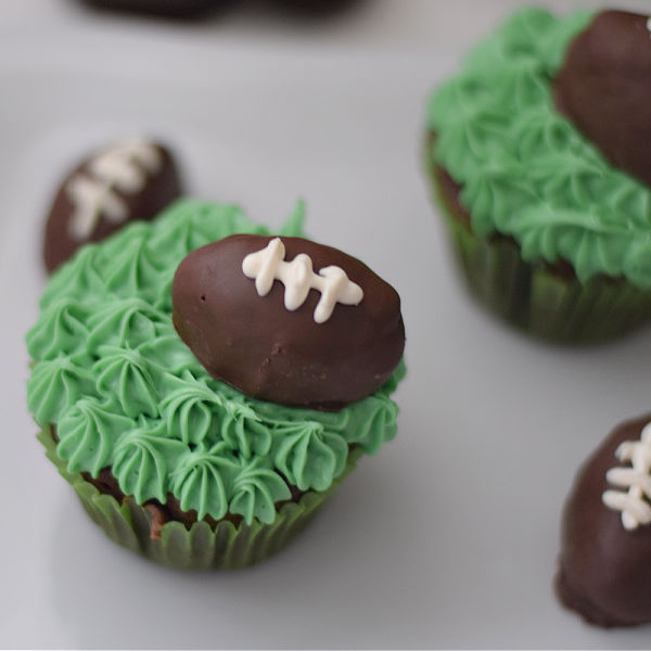 Oreo football truffles