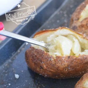 Making Easy Twice Baked Potatoes