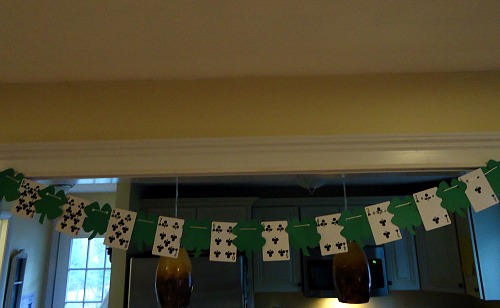 St. Patrick's Day Garland Craft