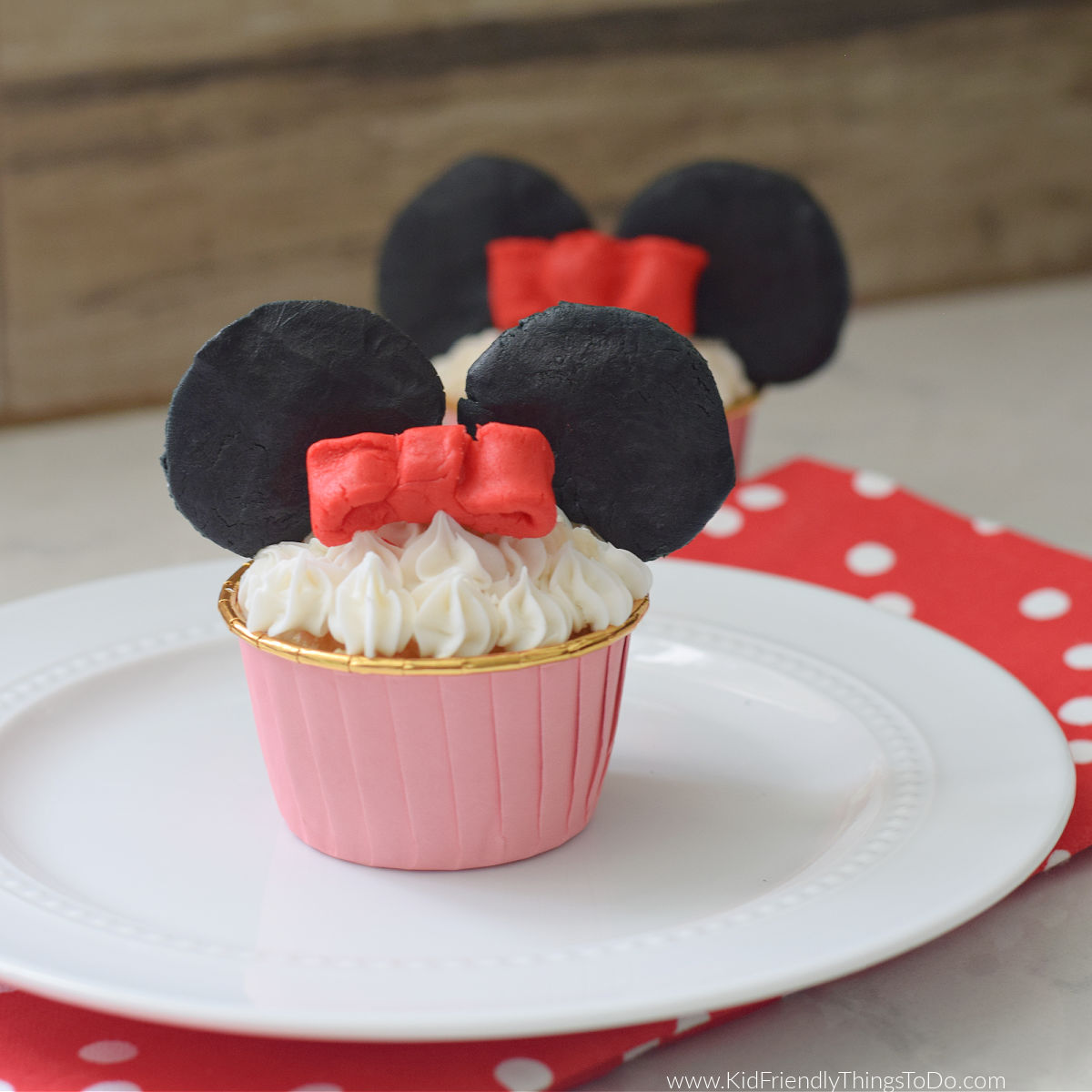 Minnie Mouse Cupcakes