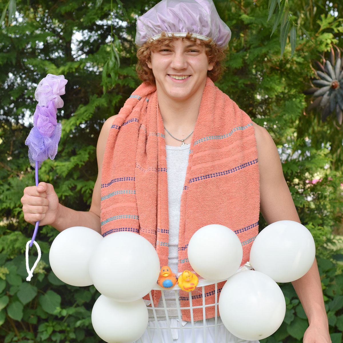 bubble bath Halloween costume DIY