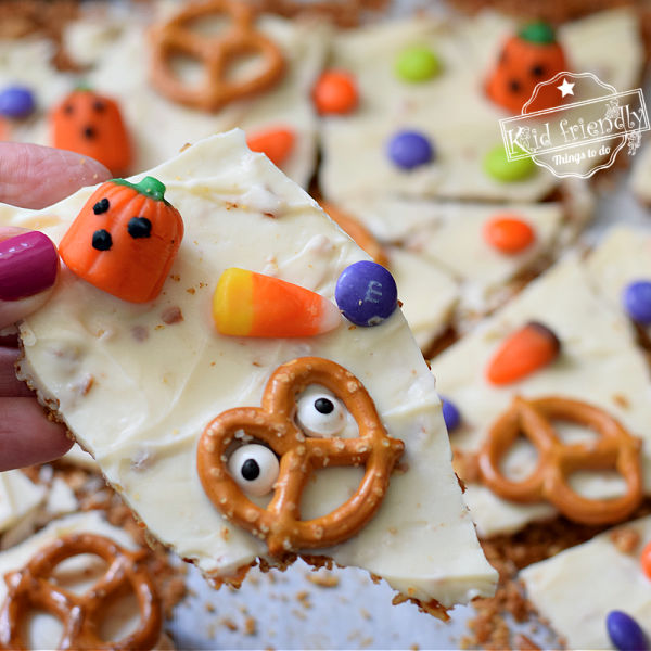 Halloween Candy Bark