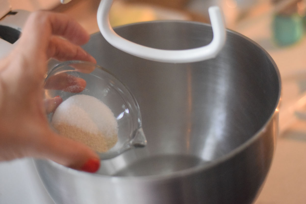 making soft pretzels