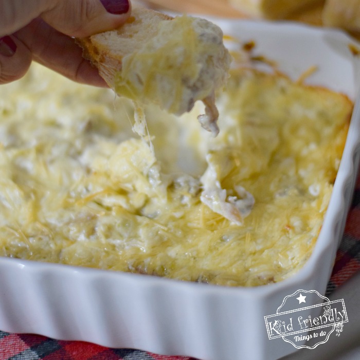 warm artichoke dip