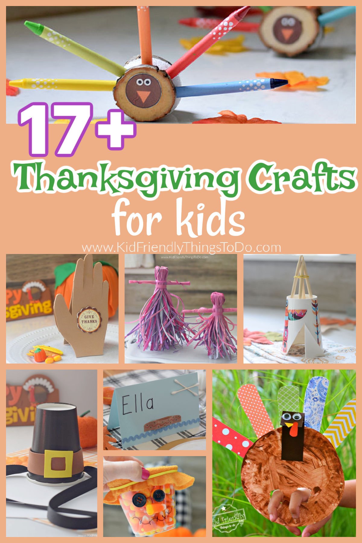 Thanksgiving crafts for kids 