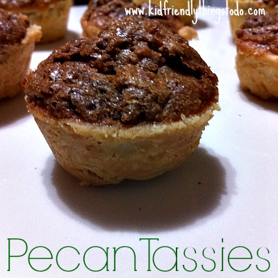 Pecan Tassies! Deliciousness in one bite!