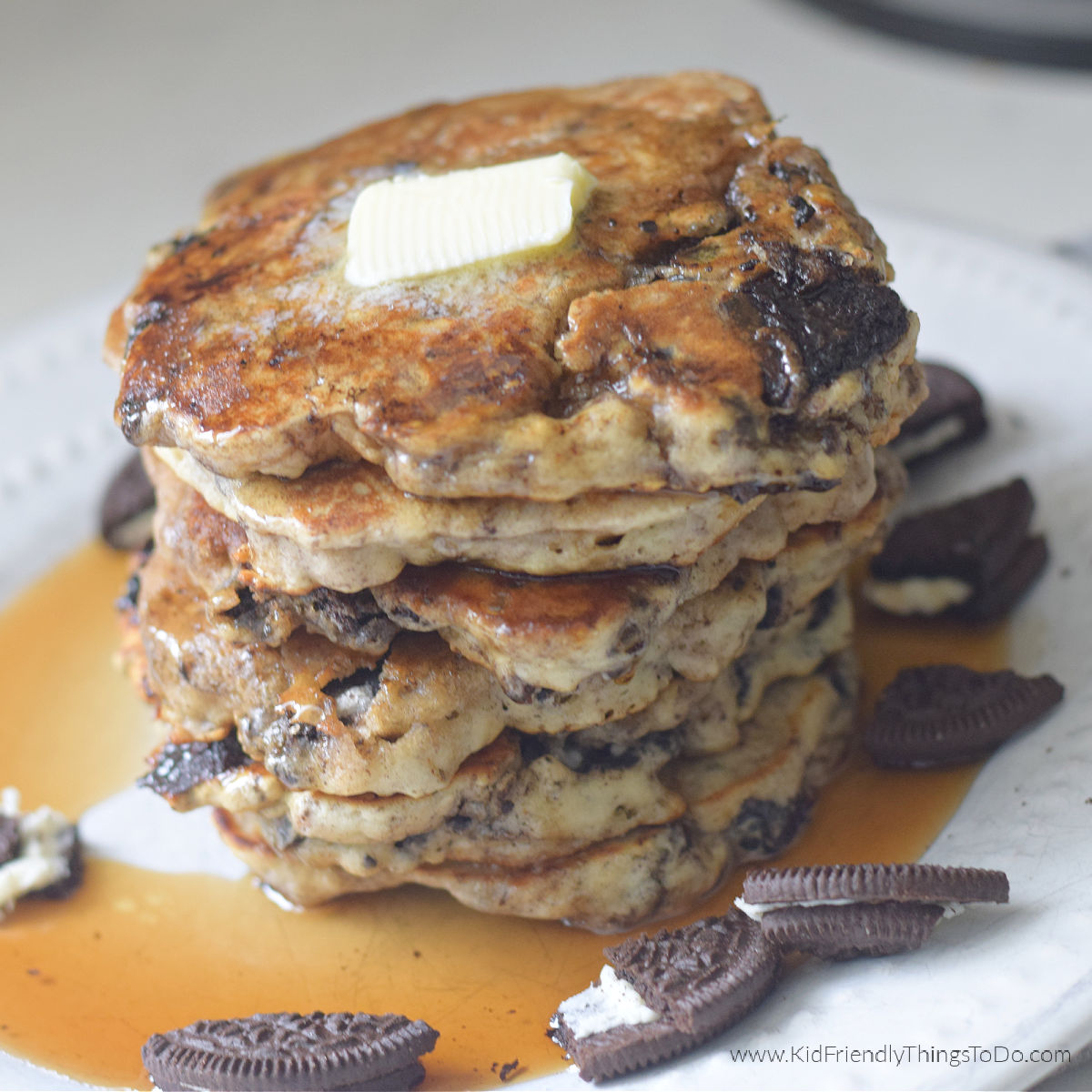 Oreo pancakes