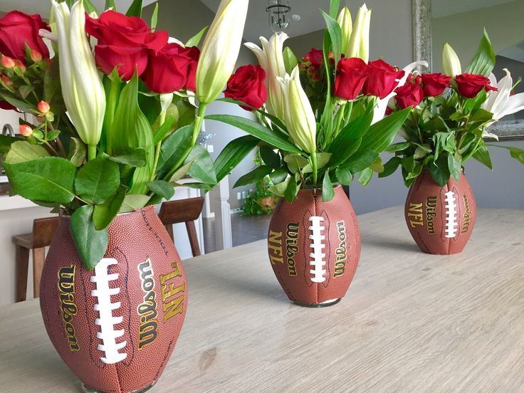 football centerpiece 