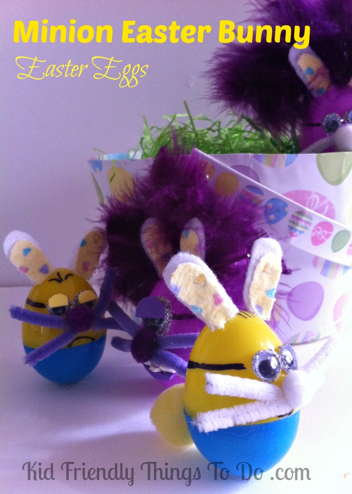 Minion Easter Egg Crafts