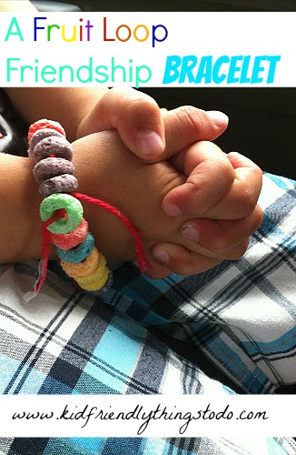 A Fruit Loop Friendship Bracelet – Kid Friendly Things To Do