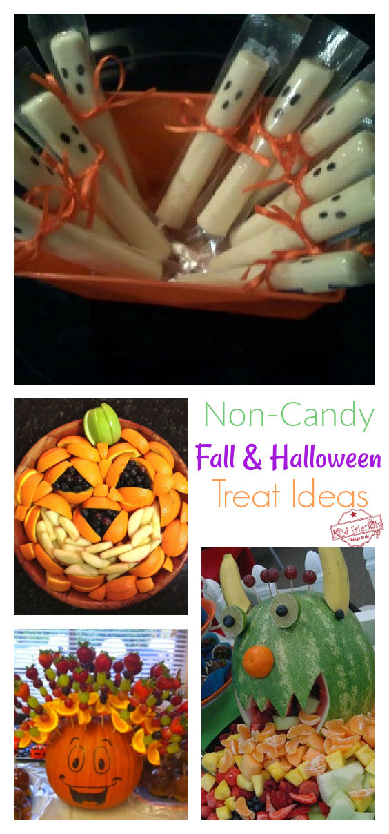 Halloween non-candy party treats