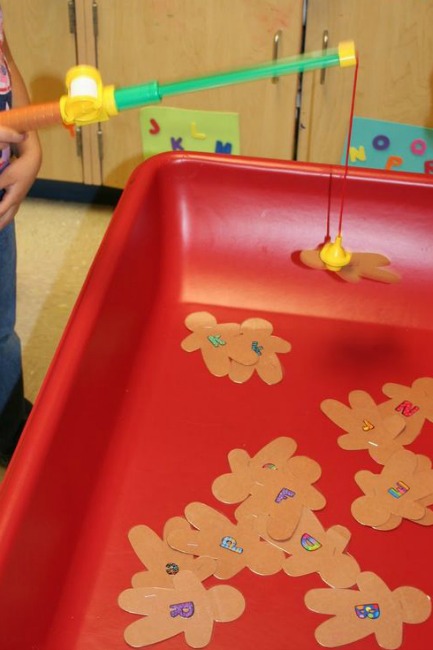 gingerbread pre-school Christmas game 