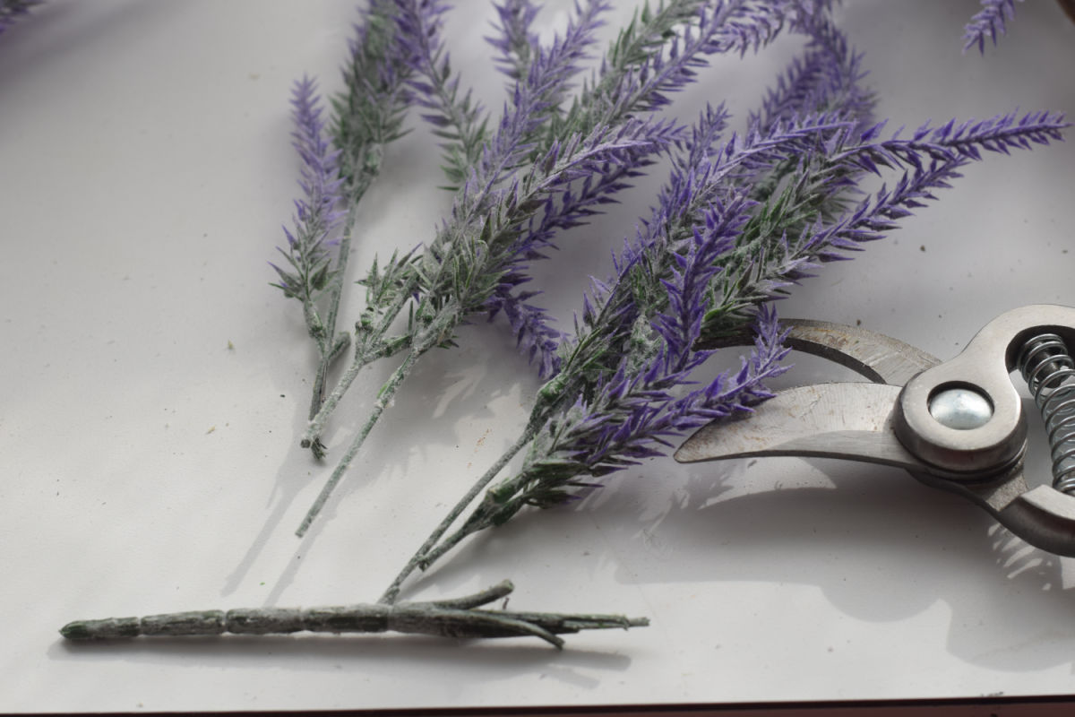 artificial lavender 