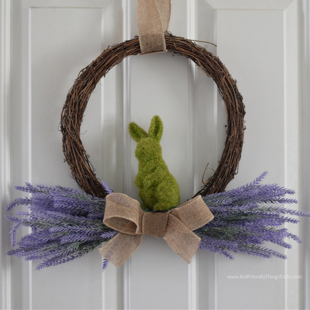 DIY Easter Wreath