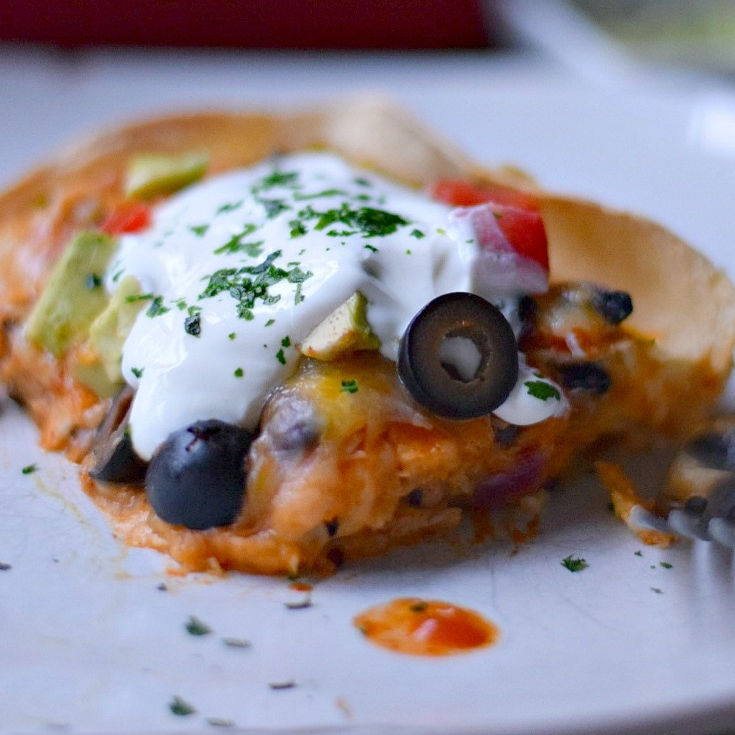 Enchilada Lasagna Recipe with Black Beans and Chicken