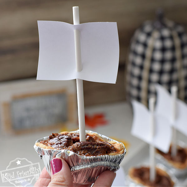 Mayflower Ship Pecan Pie for Thanksgiving