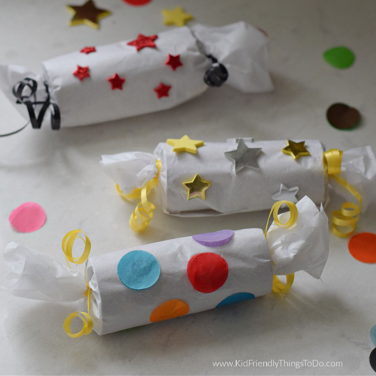 DIY party poppers