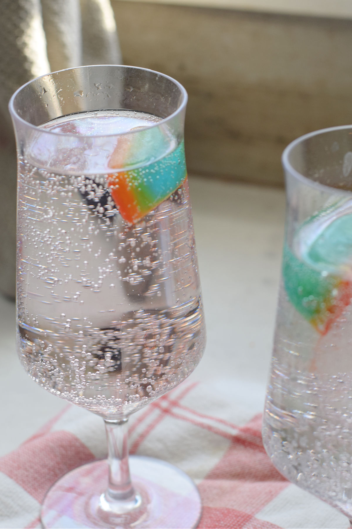 rainbow ice cubes 