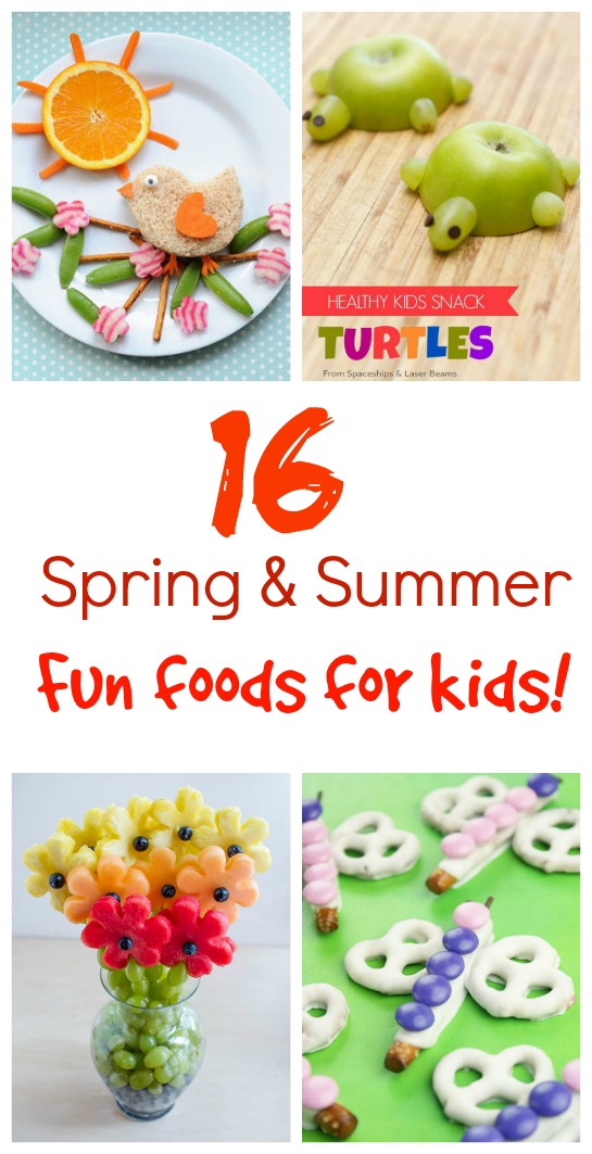 spring themed food crafts