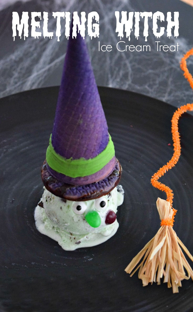 Melting Witch Ice Cream Treat