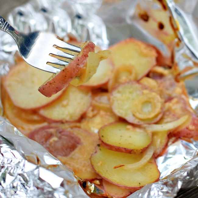 campfire potatoes