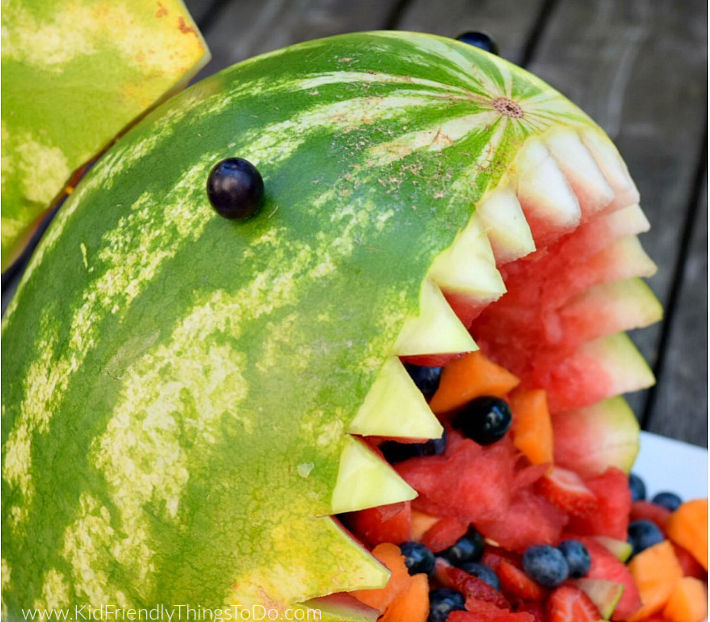 shark fruit salad