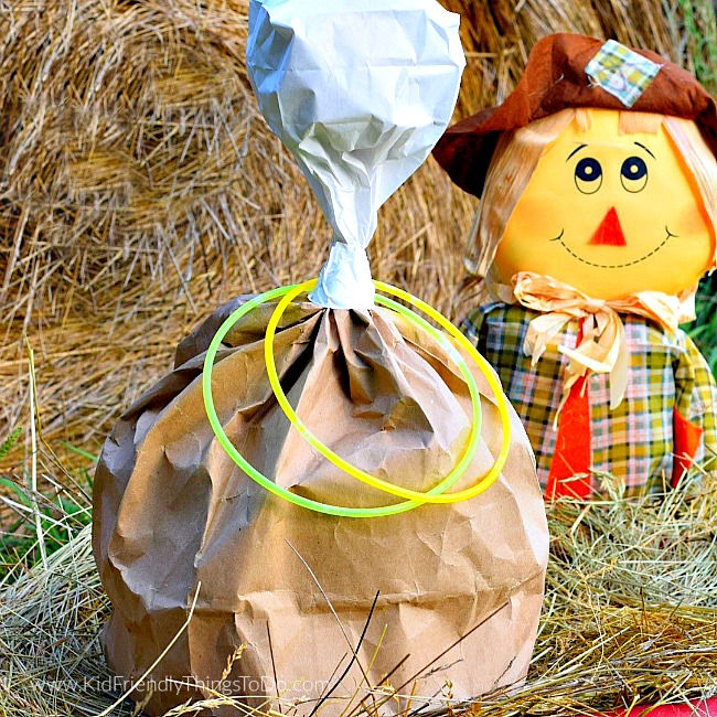 turkey leg ring toss Thanksgiving Game to play