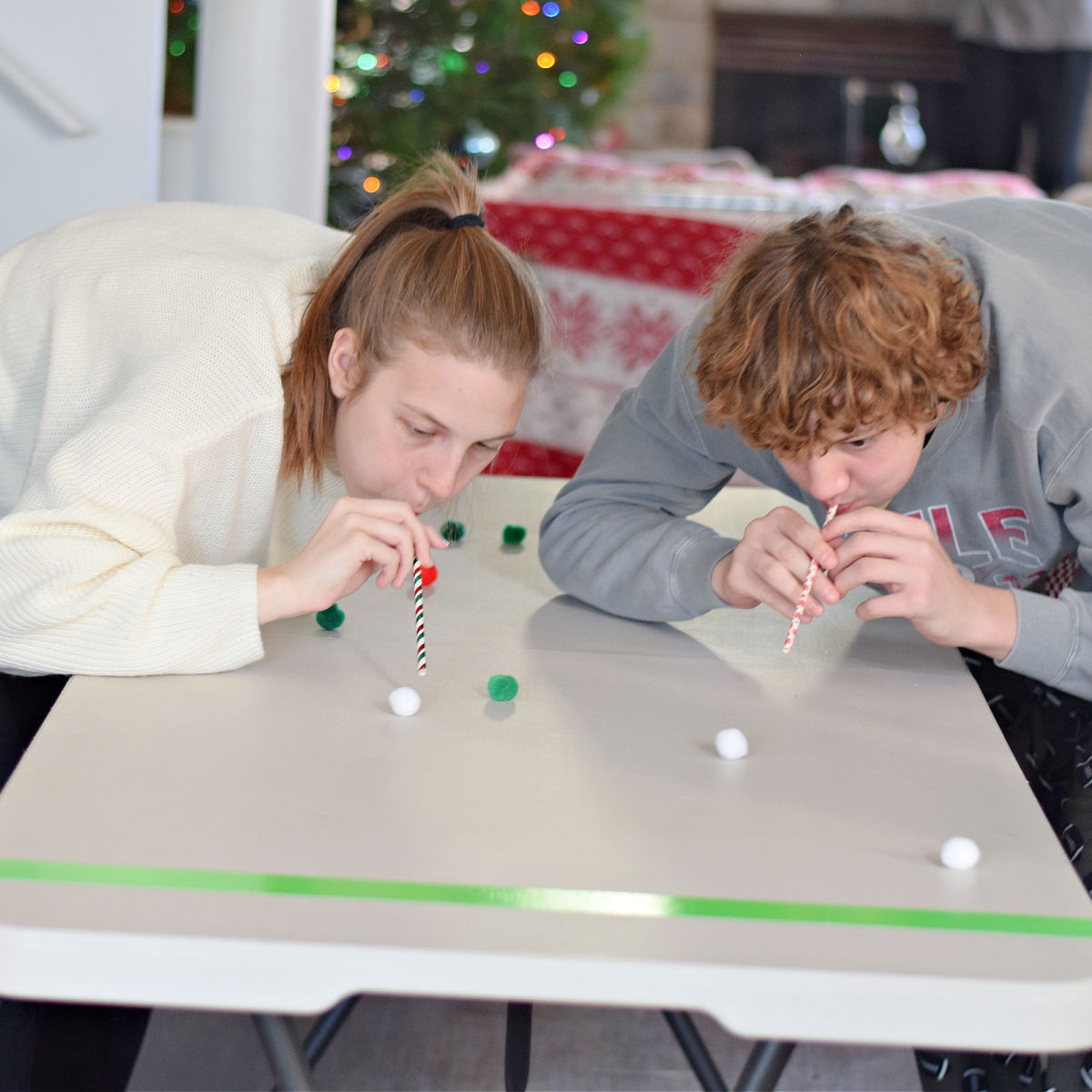 Christmas Straw Race 