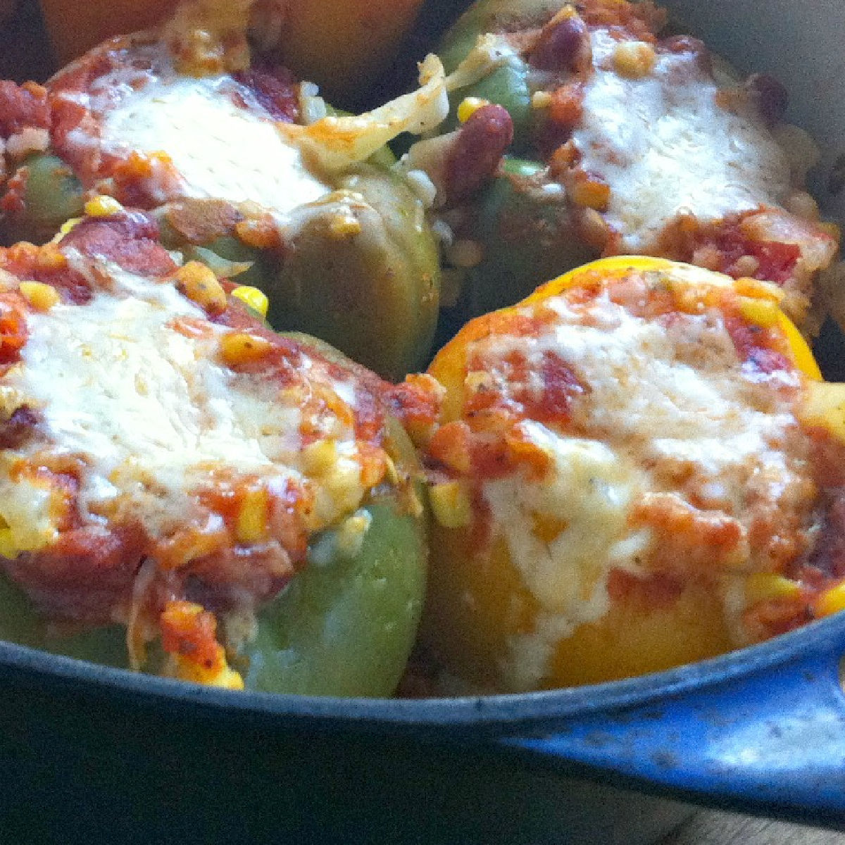 vegetable stuffed peppers