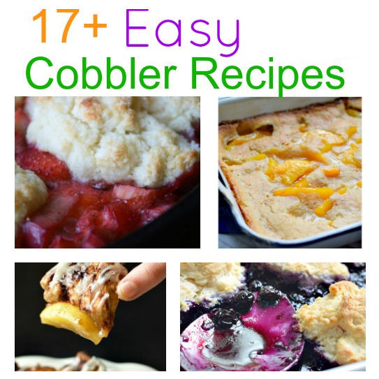 Over 17 Cobbler Recipes