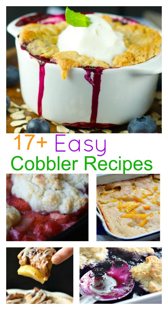 Over 17 Cobbler Recipes