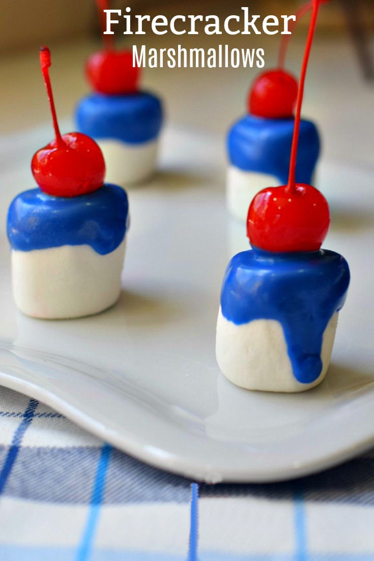 firecracker marshmallows patriotic treat