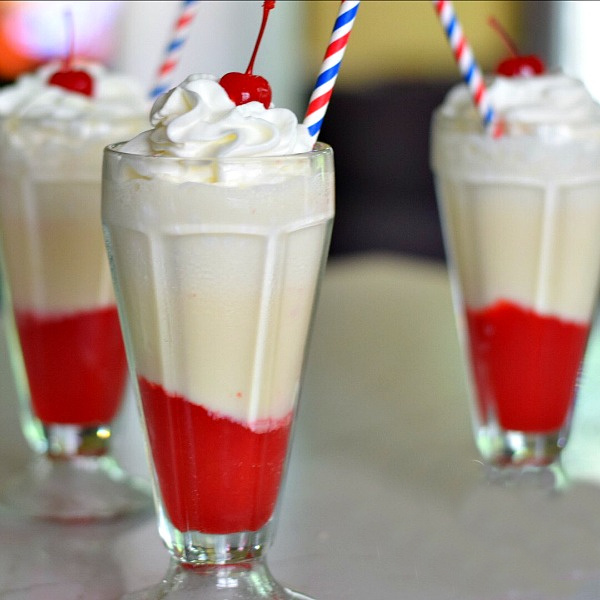 Delicious Cherry Vanilla Milkshakes