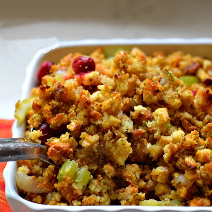 Homemade Cornbread Stuffing Recipe for Thanksgiving