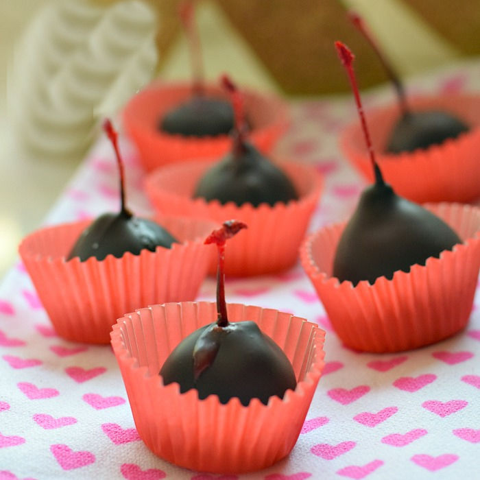 chocolate covered cherries