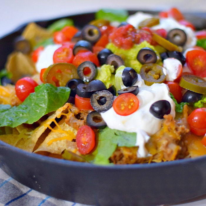 beef nachos recipe